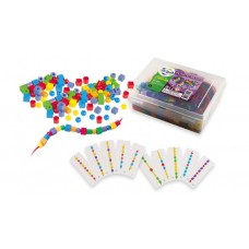 Игрушка развивающая Шнуровка Пластиковые бусы / Plastic beads GIGO (1041-6R)